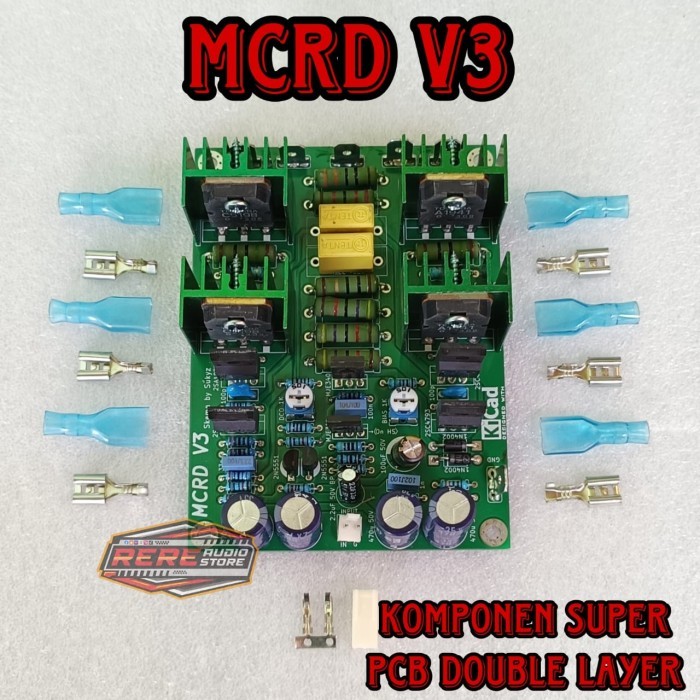 Kit Driver MCRD V3 Power Amplifier Mono Low Sub