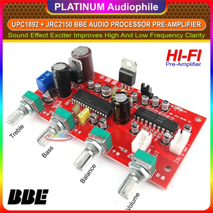 Modul BBE Audio Processor Tone Preamp Sound Effect Treble Bass 03