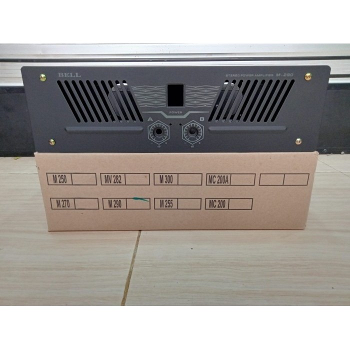 BOX POWER AMPLIFIER BELL M290 Box power bell M 290