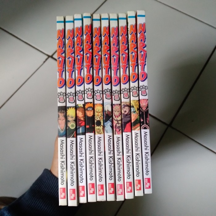 Komik Naruto 51-60 Fullset