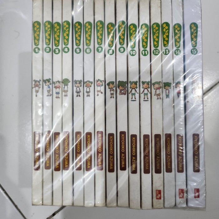 Komik Yotsuba set vol 1-15 ori Bahasa Indonesia