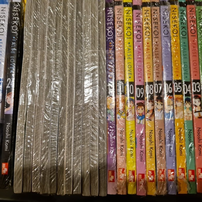 Komik Nisekoi set 1-25 tamat segel ori
