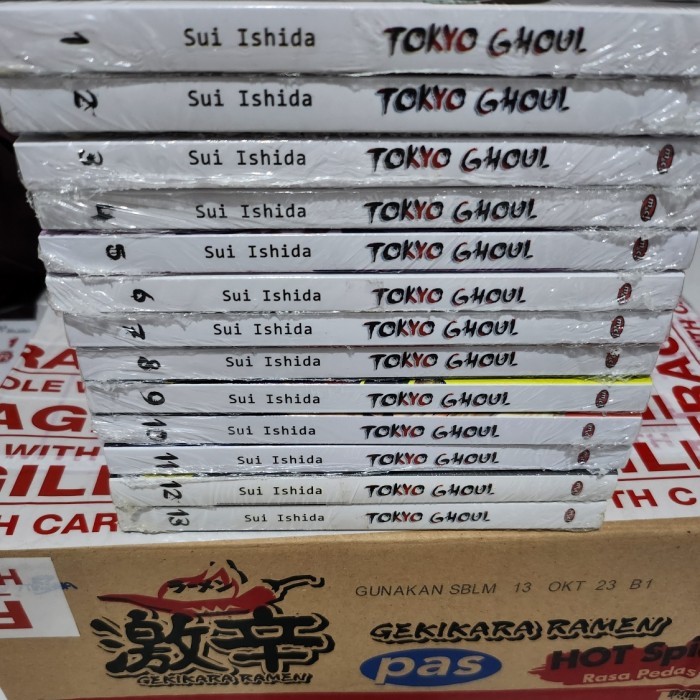 Komik Tokyo Ghoul set 1-13 cetak ulang 2024 segel ori