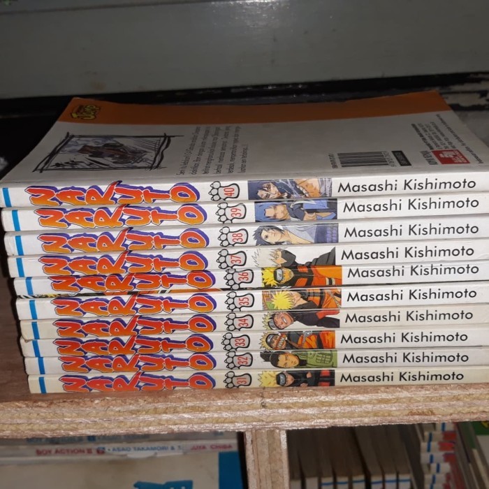 Komik NARUTO 31-40 by Masashi Kishimoto