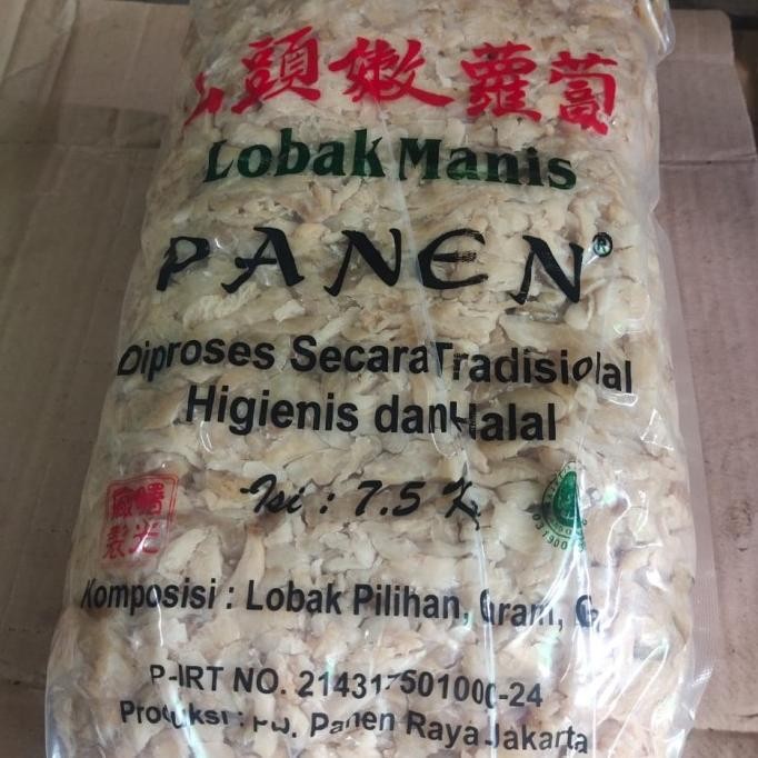 

lobak Manis Panen 7,5 kg