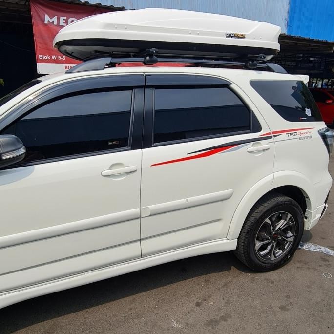 Paket Roof Box + Cross Bar Tour Otorack Rush Konde 2009-2015 [ Leigha ]