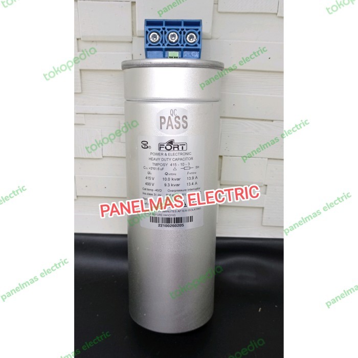 Capacitor 10 Kvar 415V TMPDSY-415-10-3 Kapasitor Bank Fort 10kvar 415v