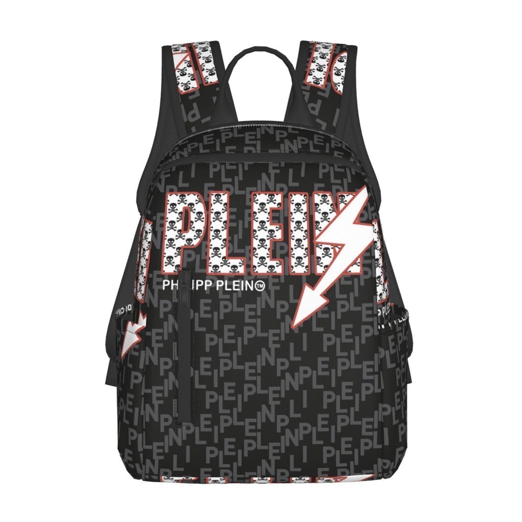 Ransel Philipp_Plein 14,7 inci Tas Bahu Laptop Bisnis Ringan Ransel Perjalanan Hiking Hadiah untuk P