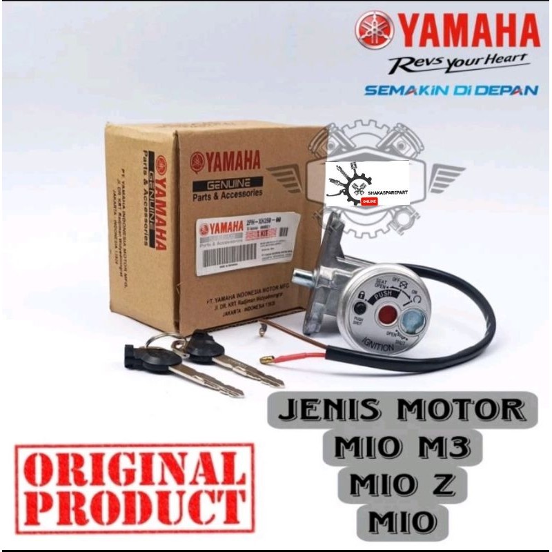 KUNCI KONTAK ORIGINAL 2PH MOTOR YAMAHA MIO/ MOTOR YAMAHA MIO M3/ MOTOR YAMAHA MIO Z ASLI YAMAHA