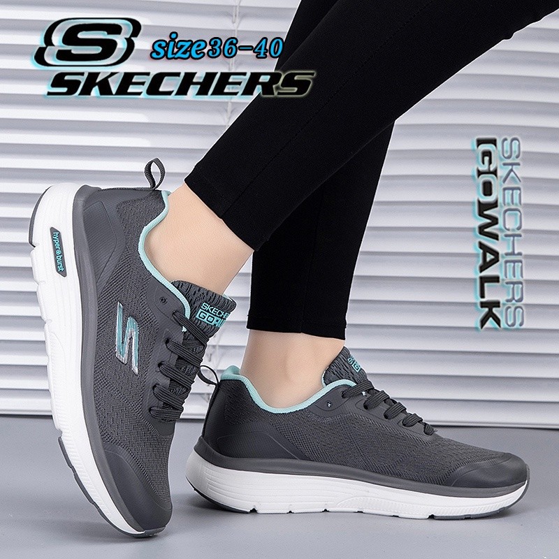 Sepatu Kets Wanita GO WALK Sepatu Olahraga Wanita Datar Ringan *Sepatu Flat Wanita Skechers_ |pOt48C