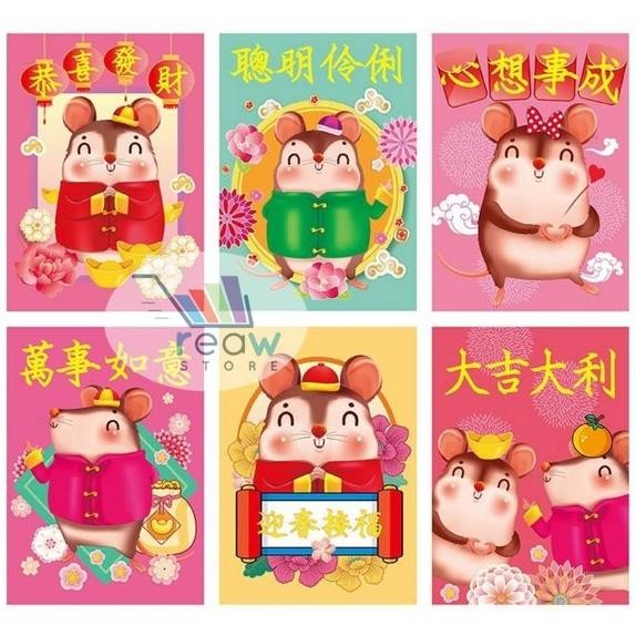 

Amplop Angpao Ampao Tahun Baru Sincia - Imlek Premium karakter TIKUS *