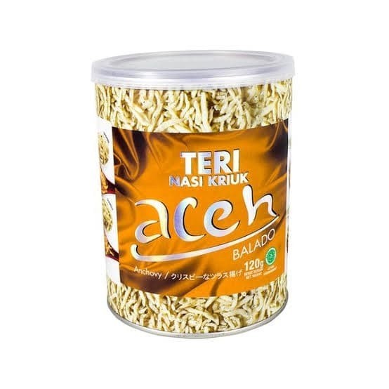 

Bya - Teri Nasi Kriuk Aceh Balado 120 Gr.