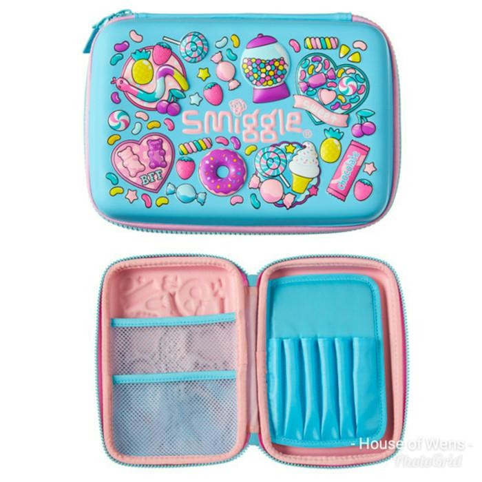 

Smiggle Hello Scented Hardtop Pencil Case - Tempat Pensil Smiggle