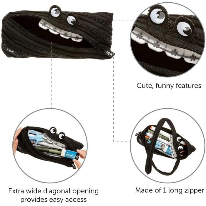 

Pouch Lucu / Tempat Pensil - Zipit Gorge Monster Pouch