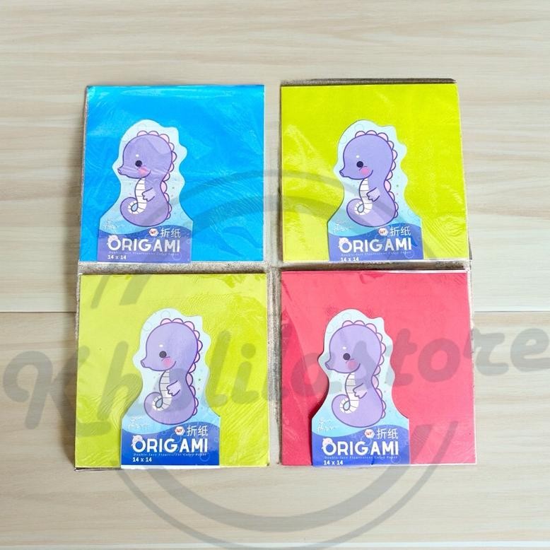 

Kertas Lipat Origami 14 x 14 Bolak Balik yang laris