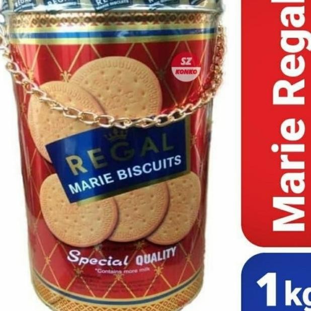 

Biskuit Marie Regal 1 Kg Kaleng Special + Extra Bubble Wrap