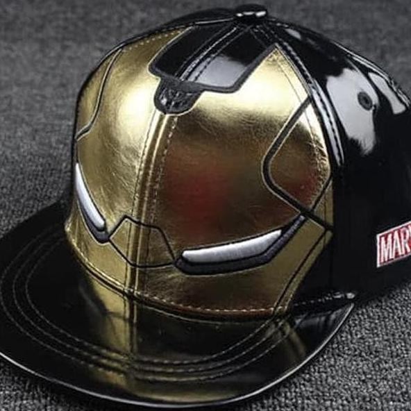 Topi Ironman Lited Edition Pria Wanita Dewasa - Merah
