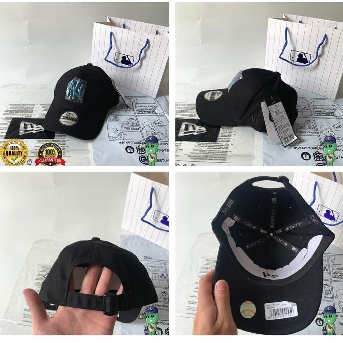 TOPI BASEBALL Topi MLB Cap NY / Topi MLB Cap LA - Metal Rainbow
