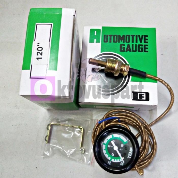 Promo Amper Panas/Meter Temperatur Suhu Air Untuk Mobil & Mesin 120 Inch