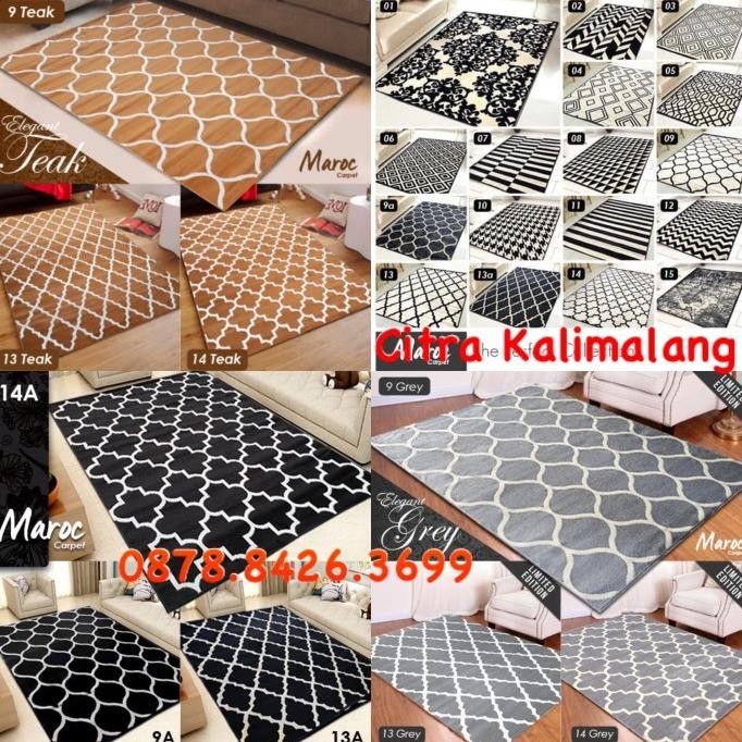 Karpet bulu MAROC size 210x310