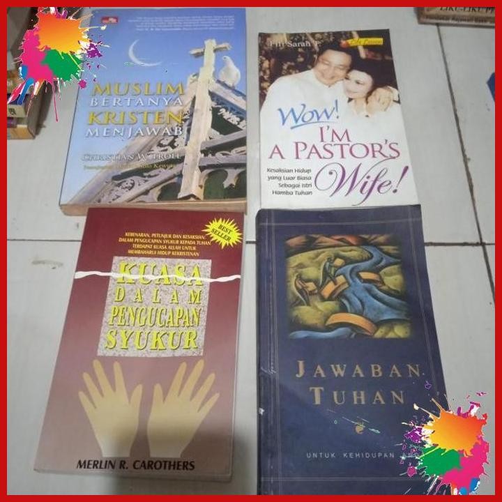 (AQH) BUKU BACAAN ROHANI KRISTEN 4 BUKU