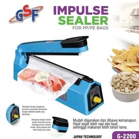 GSF IMPULSE SEALER ALAT PEREKAT G-2200 2210T