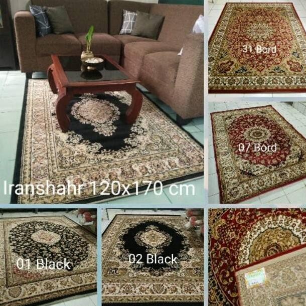 karpet import iran uk kecil 170x120 mewah tebal empuk murah sale