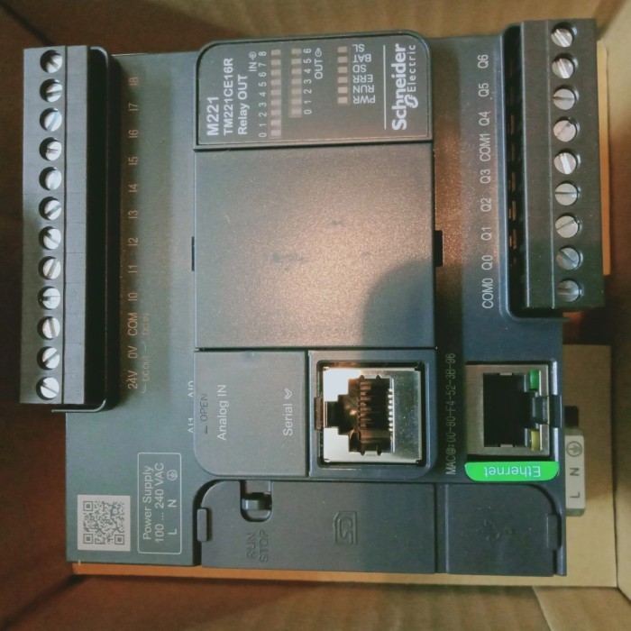 NEW SALE PLC SCHNEIDER TM221CE16R/TM221CE16R SCHNEIDER ORIGINAL ASLI