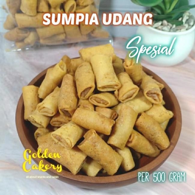 

Sumpia Sumpiah Abon Udang Kue Kering Isi Abon Terlaris 500 Gram