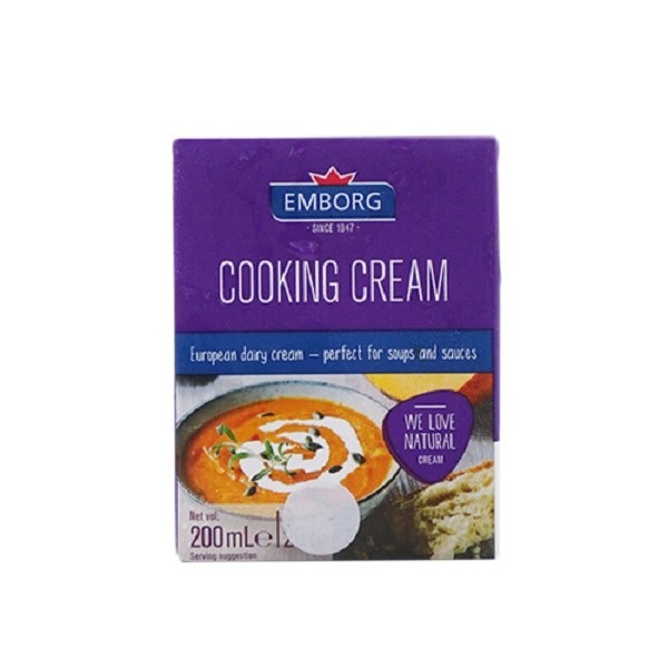 

EMBORG COOKING CREAM 200ML