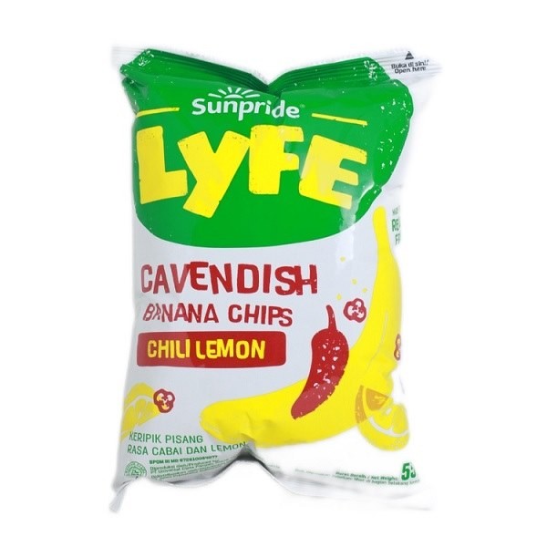 

SUNPRIDE LYFE CHIPS CHILI 55GR