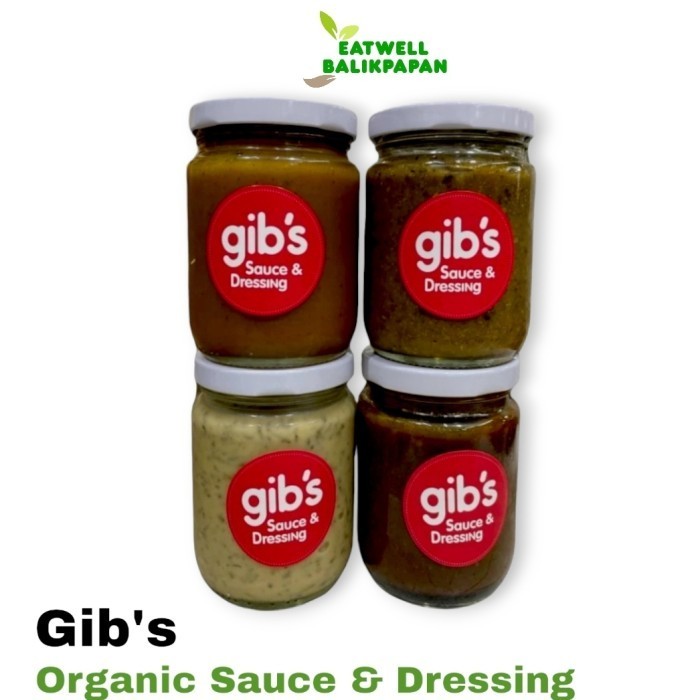 

Ready Gib'S Organic Sauce & Dressing - Gibs Saus Ramah Cerna & Gerd Friendly