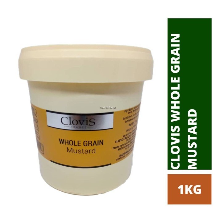 

Ready Clovis Whole Grain Mustard 1Kg Saus Dressing