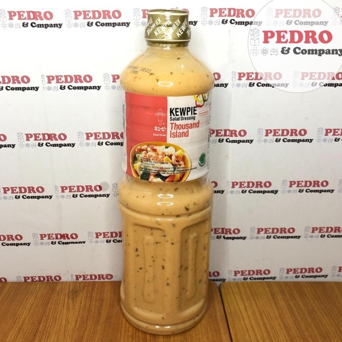 

Ready Ready Kewpie Thosand Island Salad Dressing Saus Siram 1L