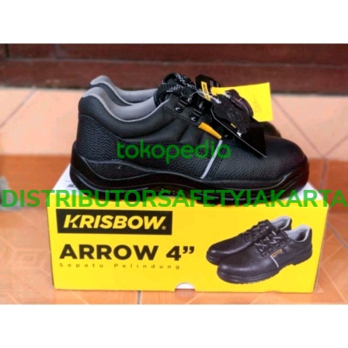 SEPATU SAFETY KRISBOW ARROW 4" 100% ORIGINAL SAFETY SHOES KRISBOW