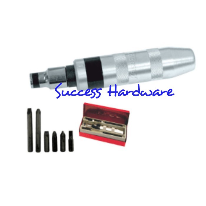 KRISBOW SET OBENG KETOK DENGAN BIT / IMPACT SCREWDRIVER SET