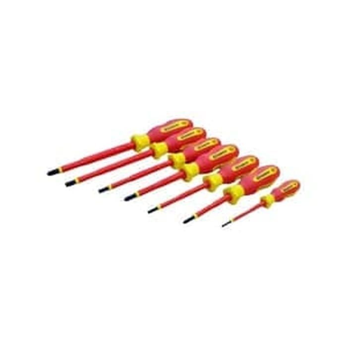 INSULATED SCREWDRIVER KRISBOW SET 7PCS 10002071