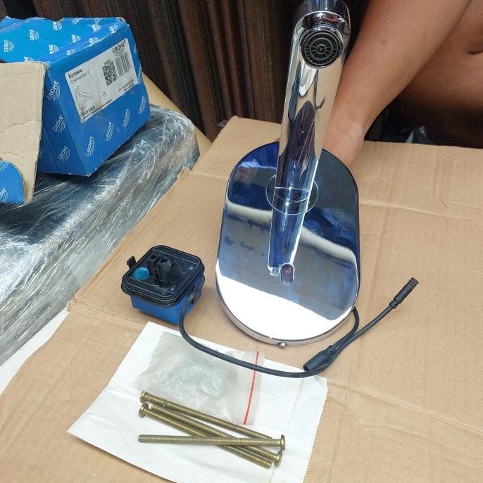 #####] GROHE 36273000 | Kran Wastafel Sensor Grohe Euroeco Cosmopolotan E