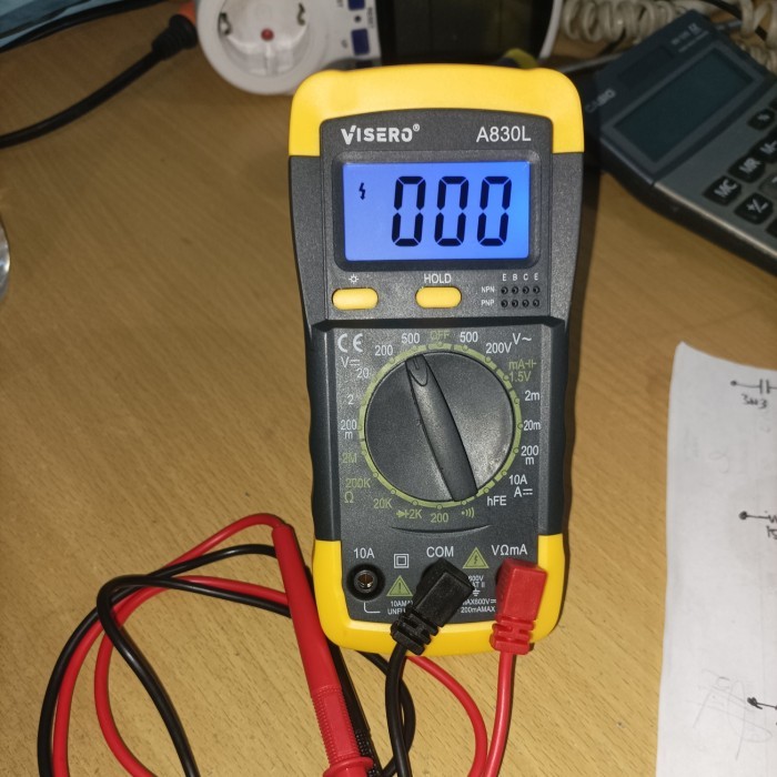Multi tester digital murah bagus akurat A830L