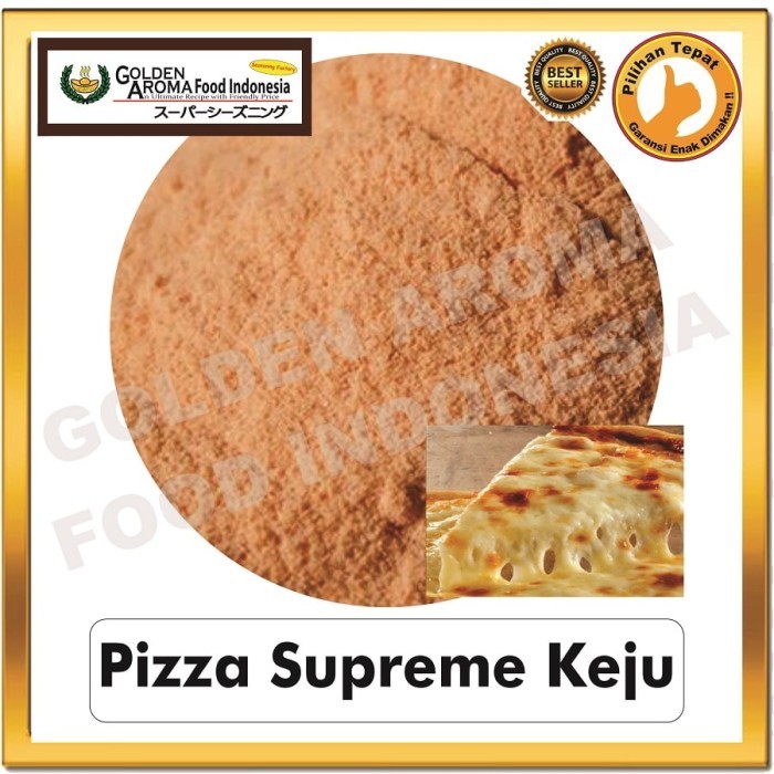 

Lhiu - Bumbu Tabur Pizza Supreme Keju 1Kg Bubuk Cheese Supreme Pizza Powder