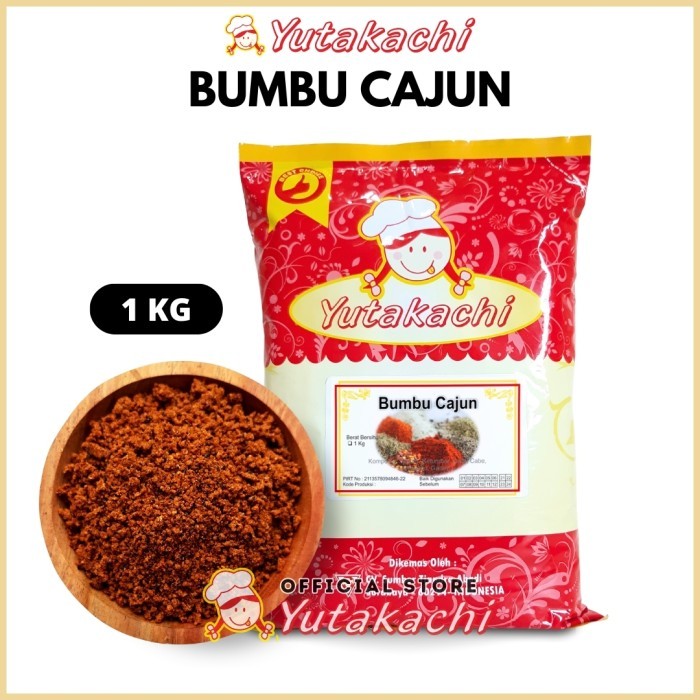 

Lhiu - Bumbu Cajun Bubuk 1Kg Yutakachi / Cajun Spice Seasoning Powder