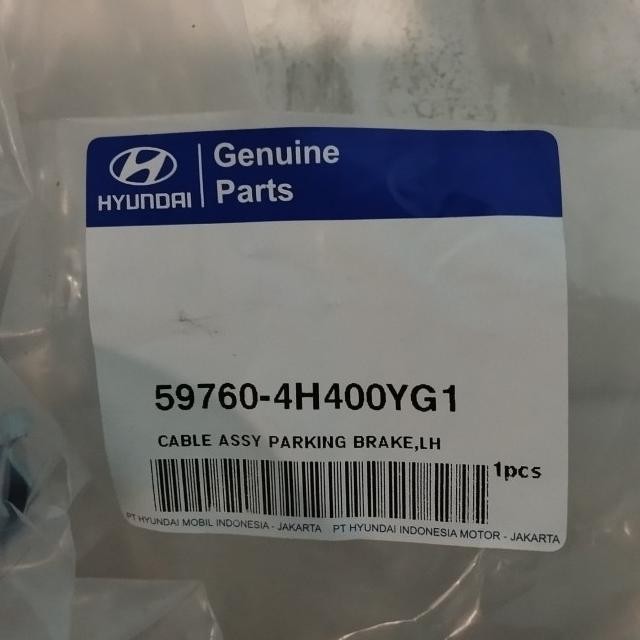 Kabel Rem Tangan Hyundai H1 Genuine Part