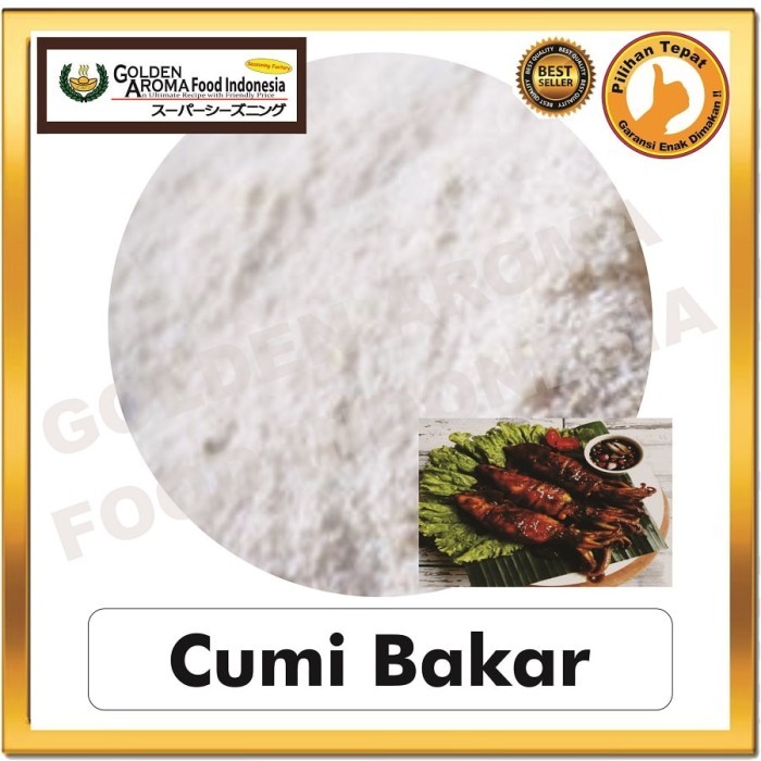 

Lhiu - Bumbu Tabur Cumi Bakar 1Kg Bubuk Tabur Grilled Squid Powder Halal Enak