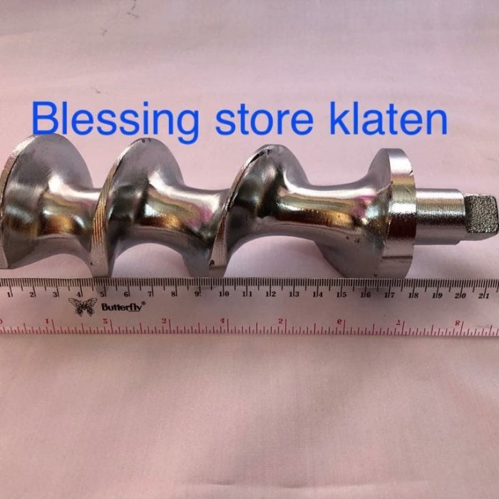 :>:>:>:>] SPAREPART GILINGAN DAGING 32 / ULIR GILINGAN DAGING 32 HARD CHROME