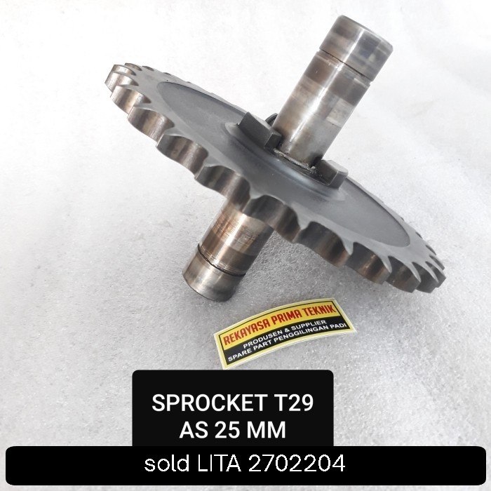 &<&<&<&] SEKEN T29 SPROCKET GEAR GIGI RANTAI BELOK KOPLING TRAKTOR YANMAR