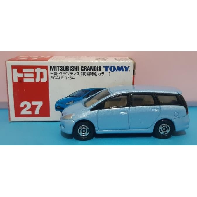 Tomica Takara Tomy Biru 27 Mitsubishi Grandis (Biru)