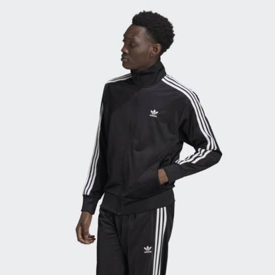 ADIDAS ORIGINALS FIREBIRD TRACKSUIT SET BLACK. JACKET + PANTS SET. ORIGINAL AUSTRALIA STOCK