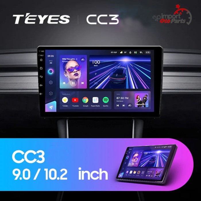 HEAD UNIT ANDROID TEYES CC3