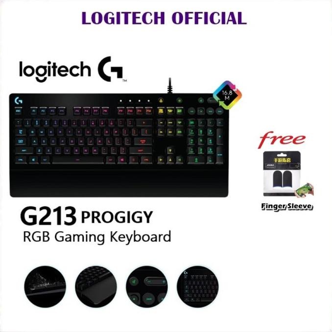 Komponen Komputer Keyboard Gaming Logitech G213 Prodigy / Logitech Gaming Keyboard