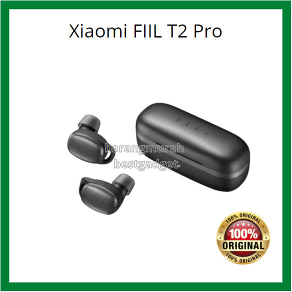 TERLARIS Xiaomi TWS FIIL T2 Pro Bluetooth 5.2 IPX5 ANC 37db Low Latency 7h - Garansi 3bln, FIIL T2
